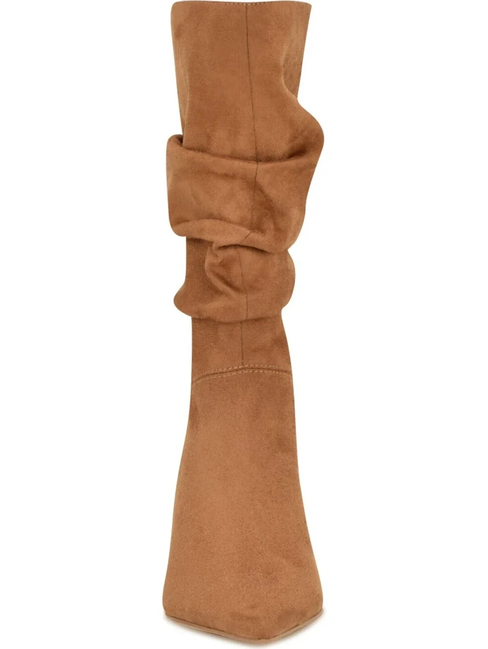 Nine West Brown Mycki suede slouch pointed toe ankle boots Size 6 NWOB Was $159